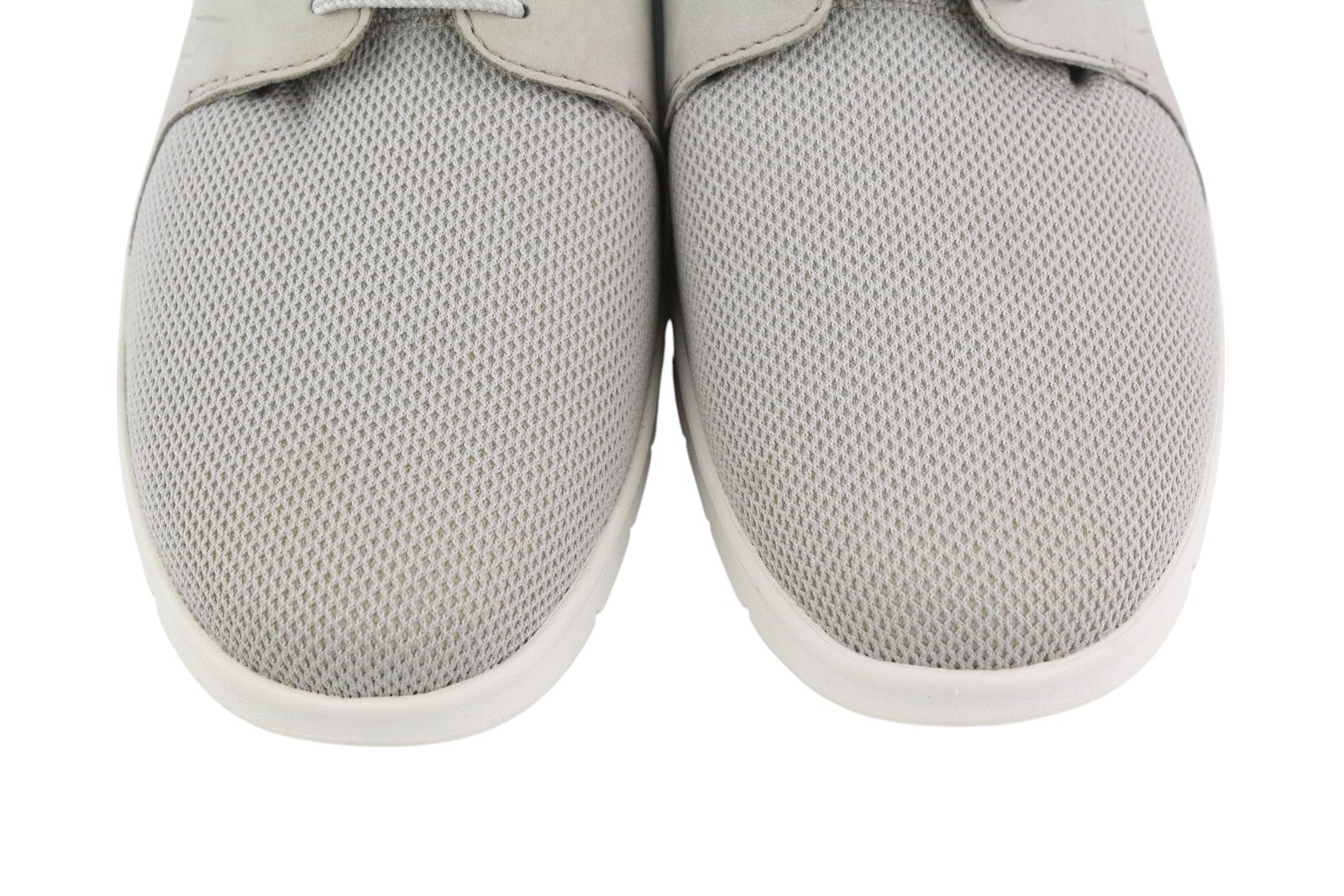 TIMBERLAND A267A Men Sneakers EU42/43 Grey Leather Low Top Lace Up Trainers