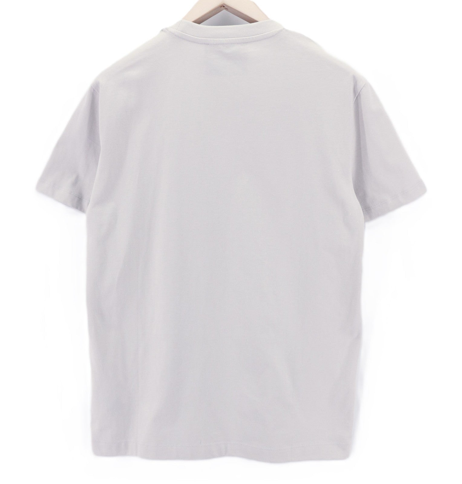 RICHMOND Mens T-Shirt M Grey Short Sleeve Crew  Stretch  All Seasons