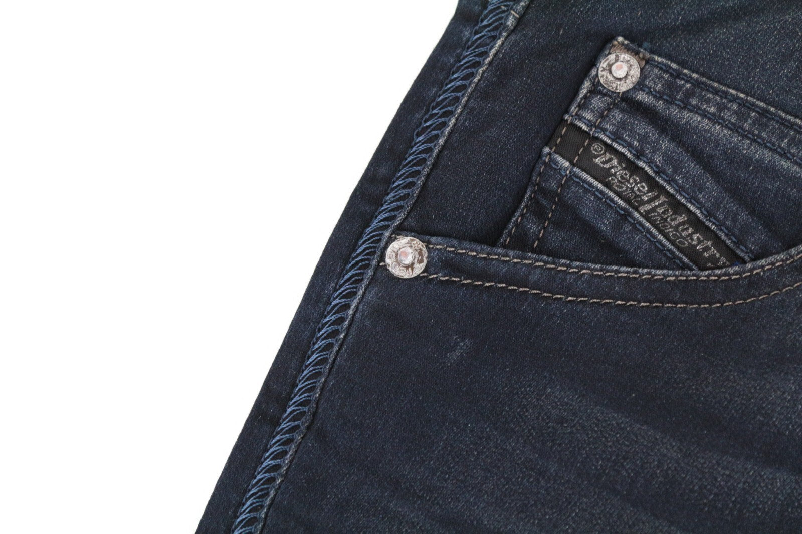 DIESEL Krooley-Ne 0686F W26 Mens Jeans Taper Boys Denim Drawstring Jogg