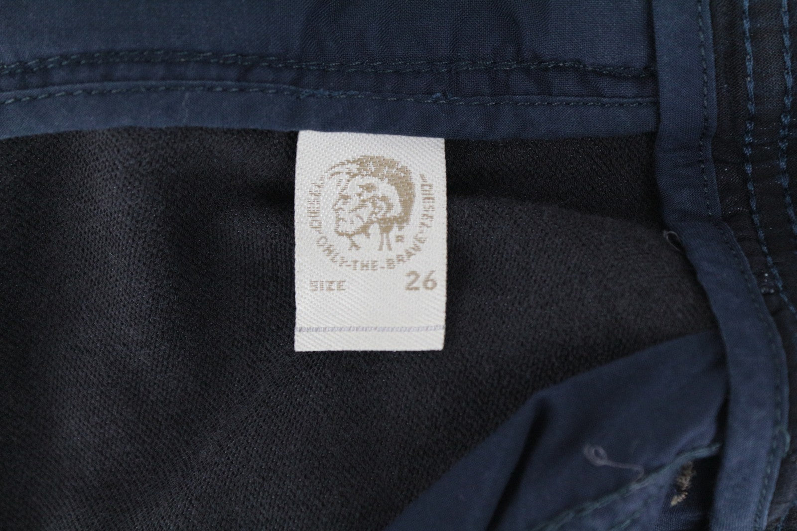 DIESEL Krooley-Ne 0686F W26 Men Jeans Sweat Jogg Stretch Dark Boys Tapered