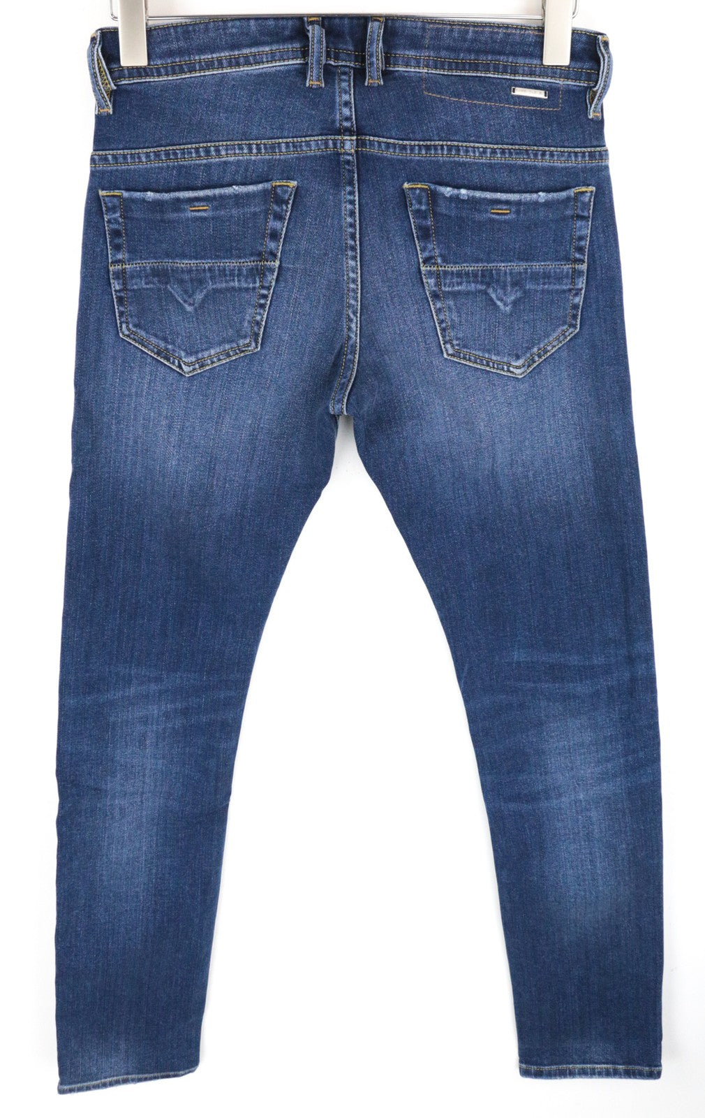 DIESEL Thommer 0870F W28/L32 Men Jeans Blue Zip Fly Washed Out Slim Skinny Fit