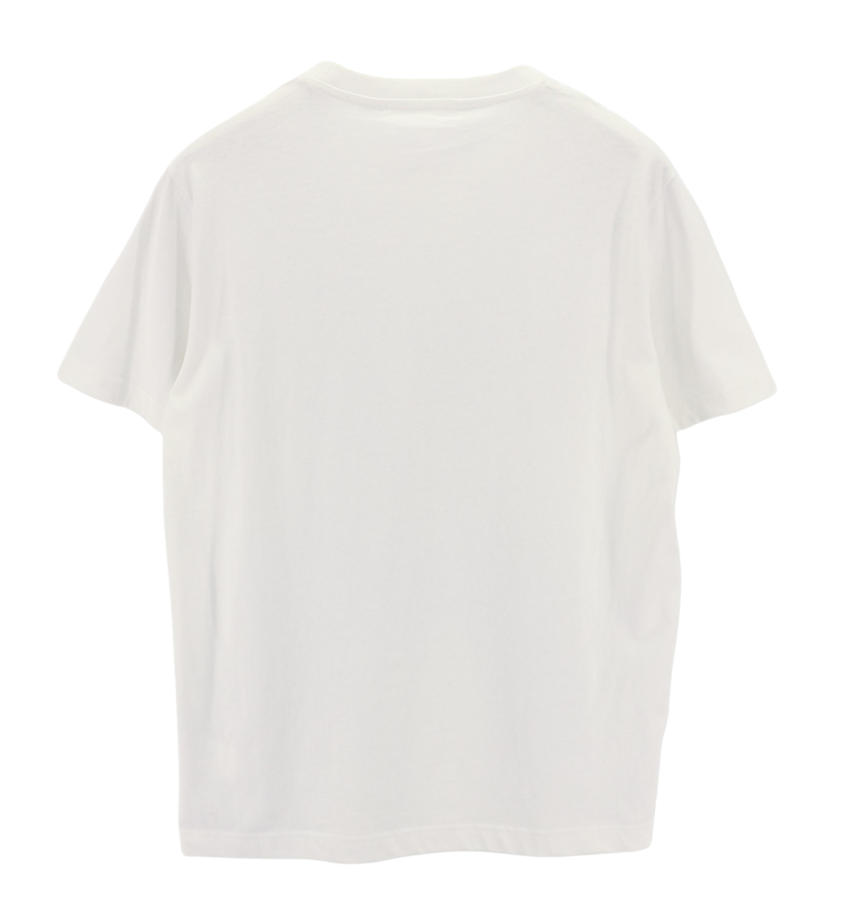 JOHN RICHMOND Mens T-Shirt M White Printed  Crew Short Sleeve All Seasons