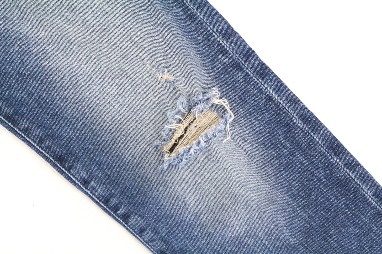 DIESEL D-Strukt 081AQ W29/L32 Men Jeans Tapered Stone Washed Ripped Zip-Fly