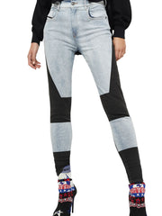 DIESEL Slandy-High-SP 0890M W27/L32 Women Jeans Super Skinny Washed Blue Stretch