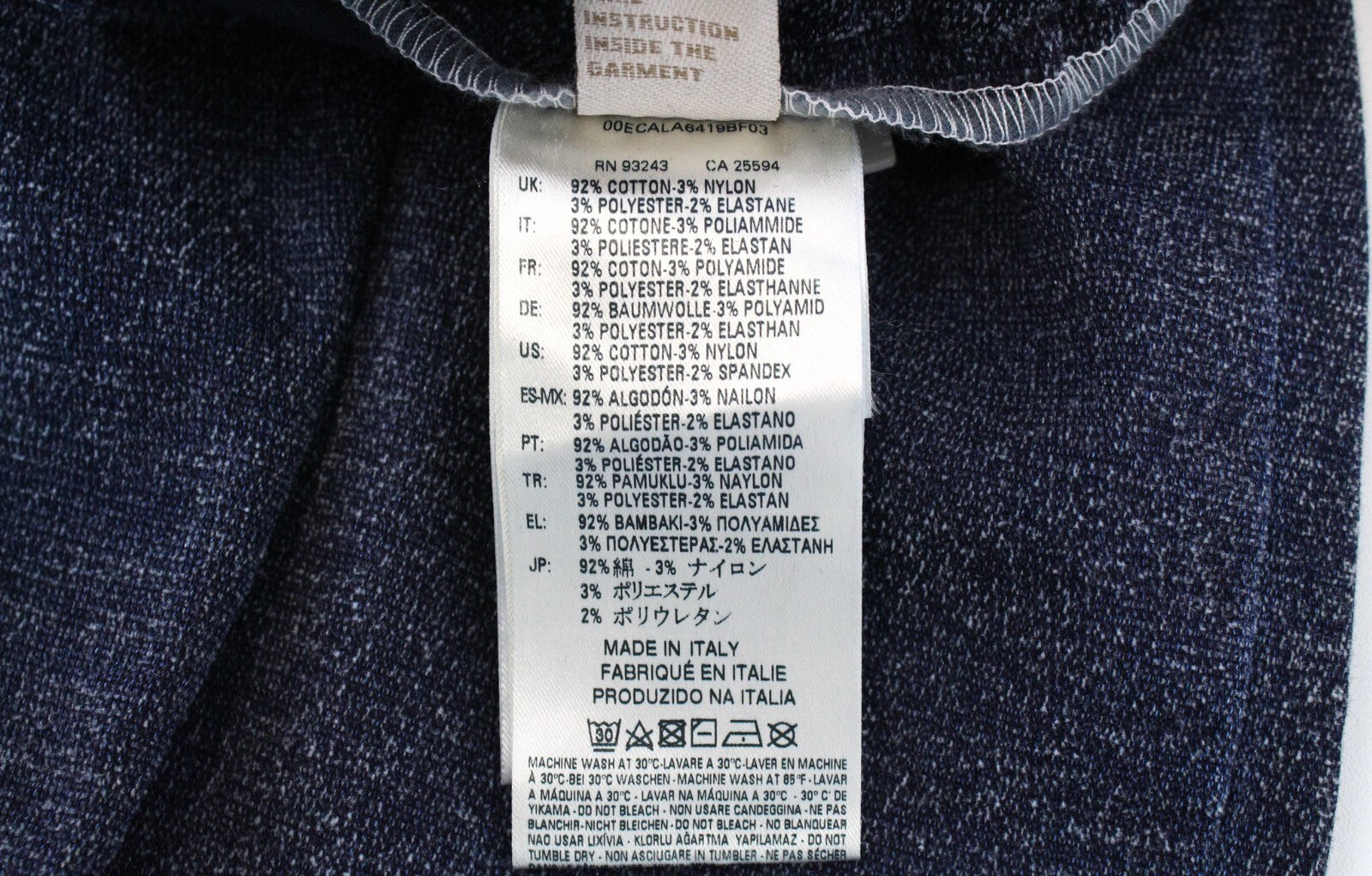 DIESEL Cosee-NE 0685Z W25 Women Trousers Blue Pull-On Sweat Jogg Boyfriend Fit