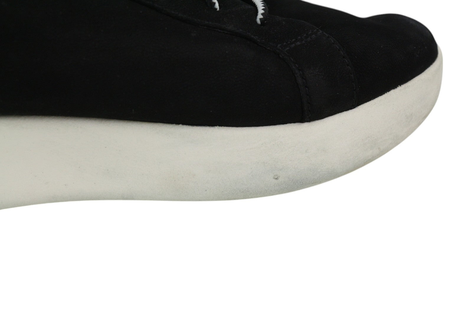 TIMBERLAND A1ST6 Women Sneakers EU42 Black Low Top Lace Up Almond Toe Trainers