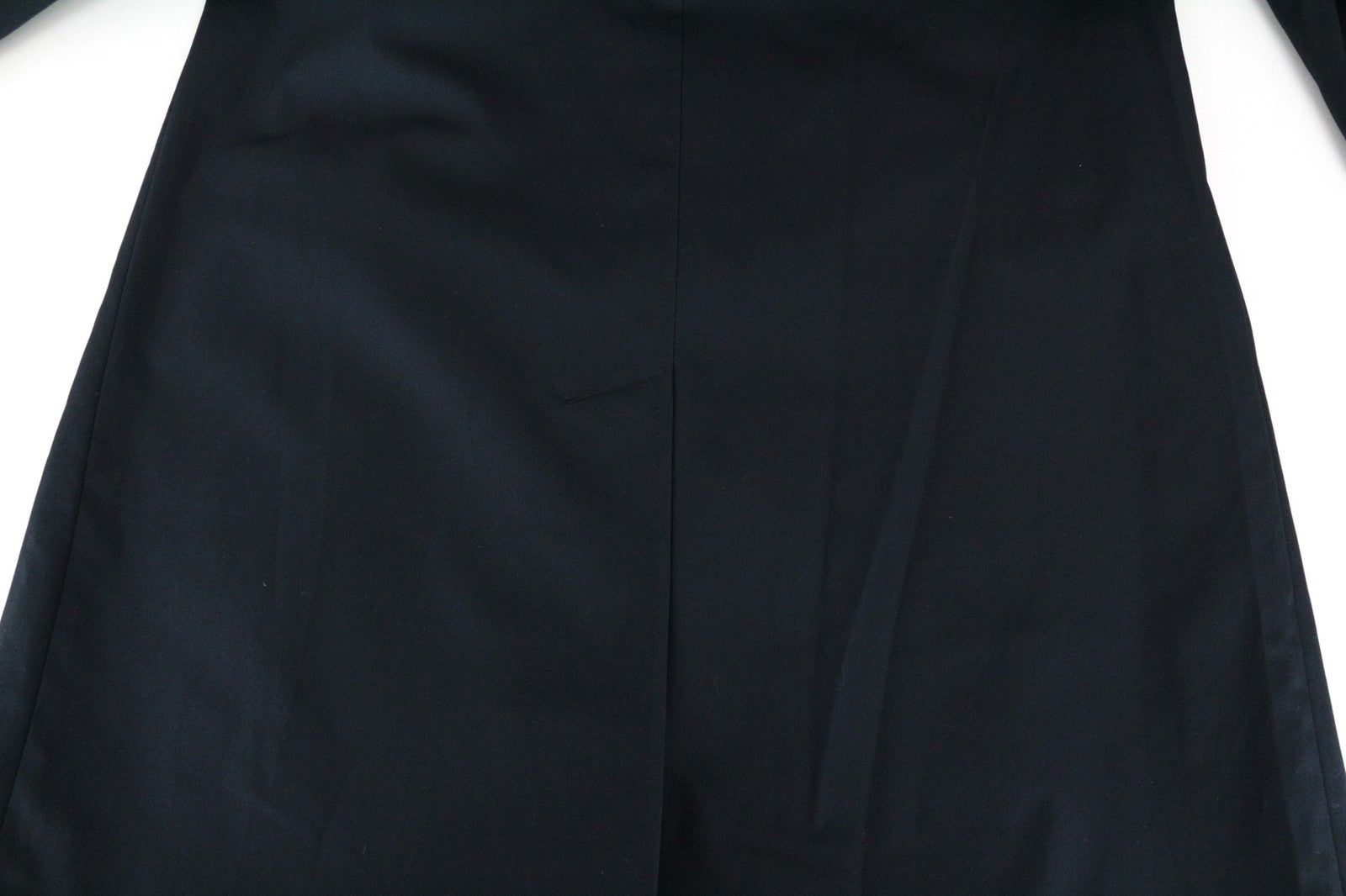 SANDRO S Men Coat Marine Blue Mac Town Trench Classic Slim Fit Notch RRP€385