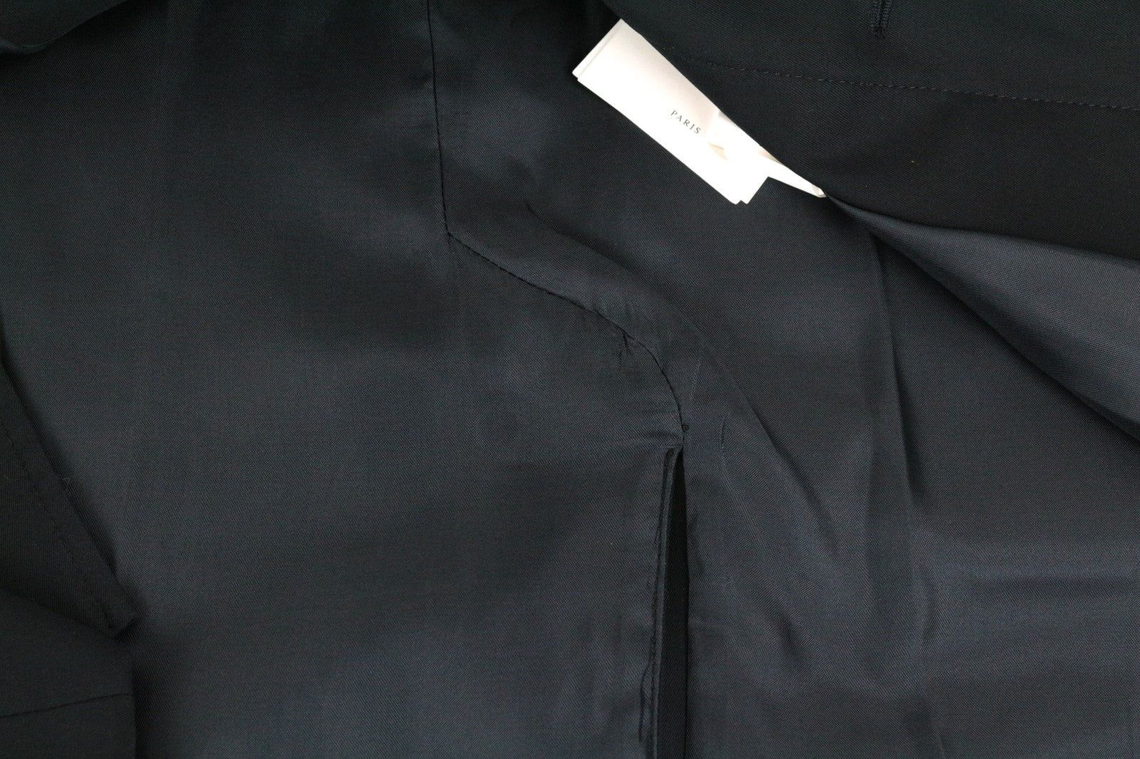 SANDRO S Men Coat Marine Blue Mac Town Trench Classic Slim Fit Notch RRP€385