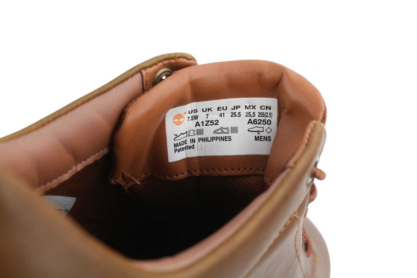 TIMBERLAND A1Z52 Men Shoes EU41/41.5 Brown Leather Sensorflex Comfort System