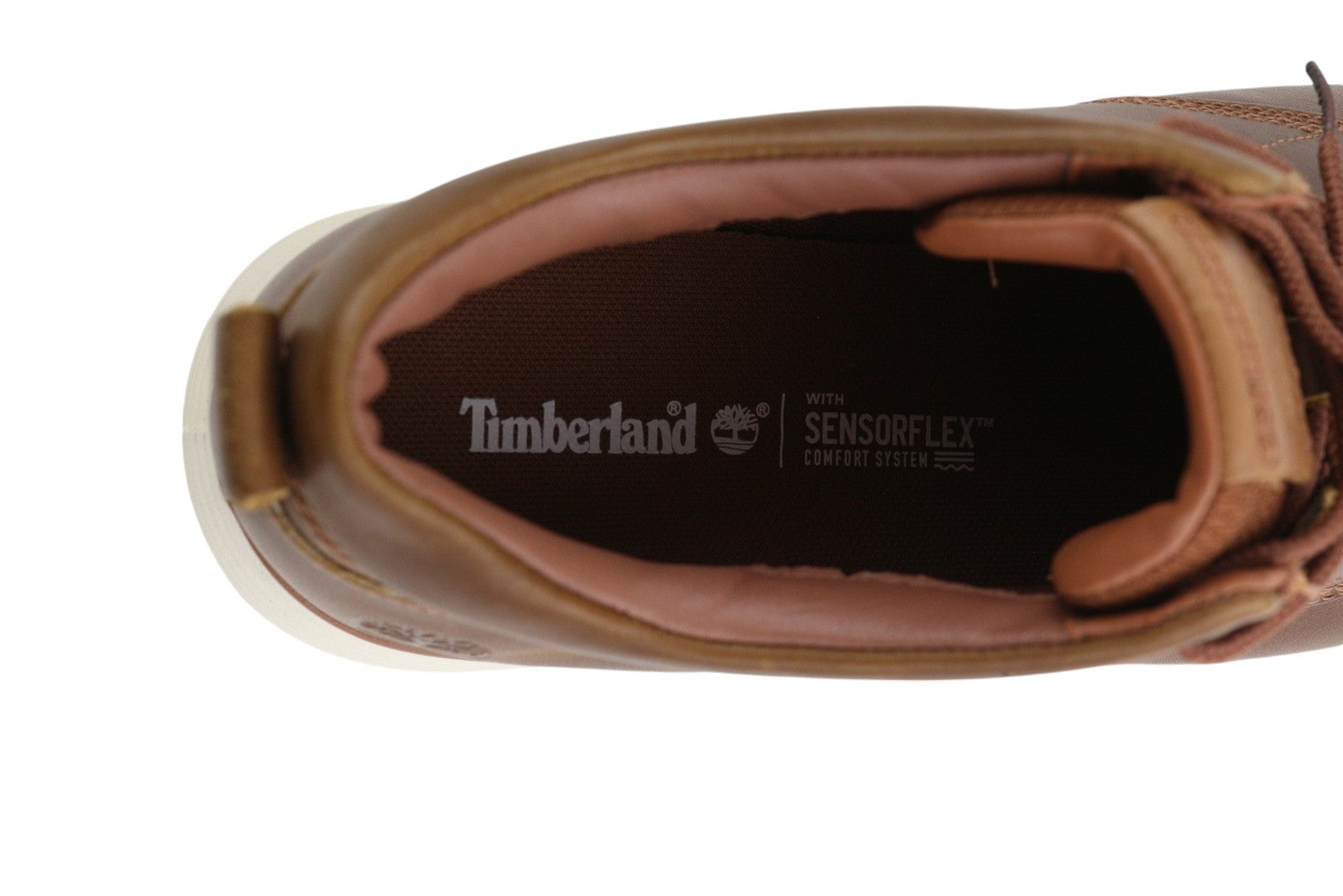 TIMBERLAND A1Z52 Men Shoes EU41/41.5 Brown Leather Sensorflex Comfort System
