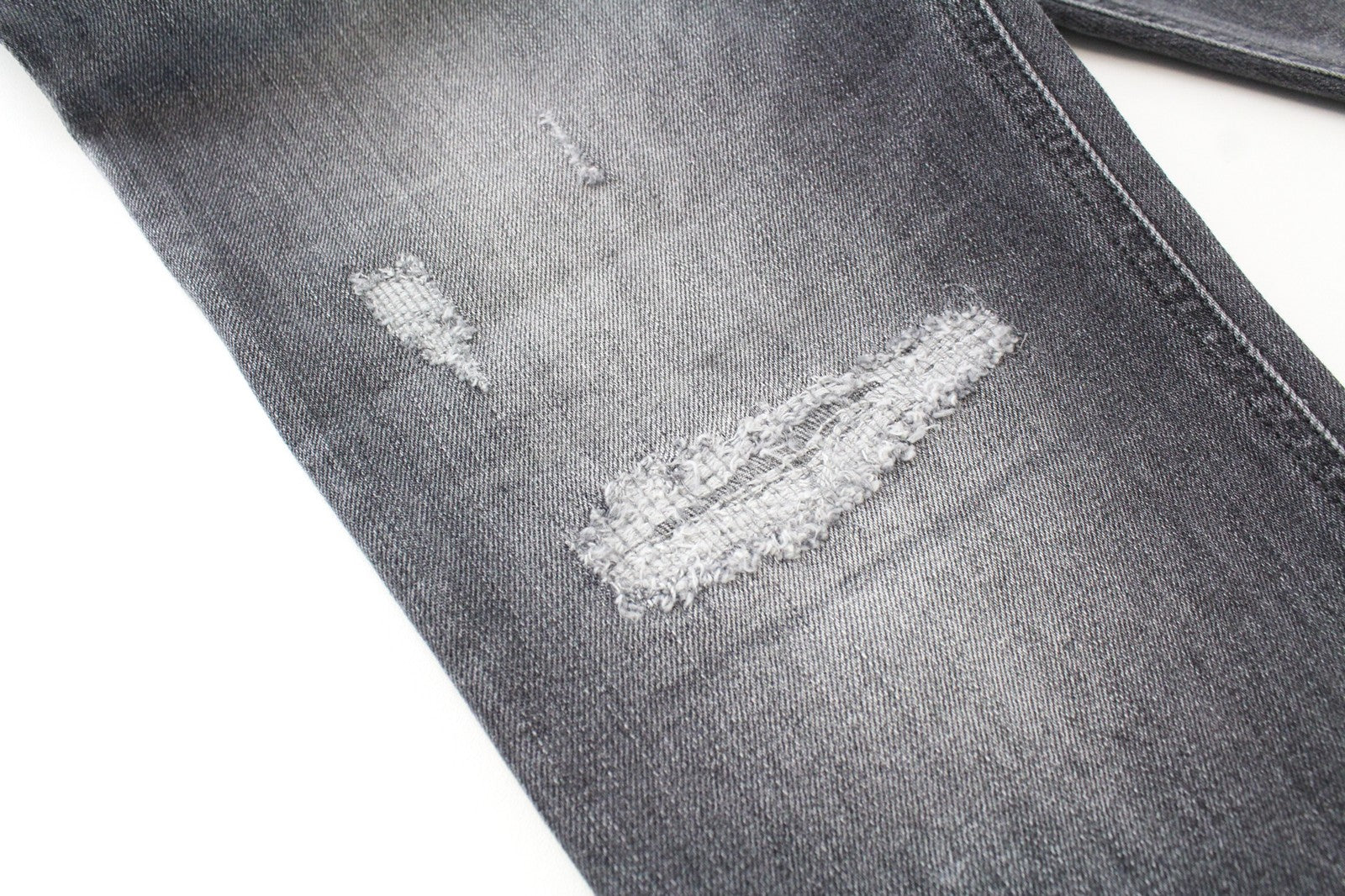 DIESEL D-Eetar 0890F W29/L30 Men Jeans Faded Grey Stretch Tapered Fit Distressed