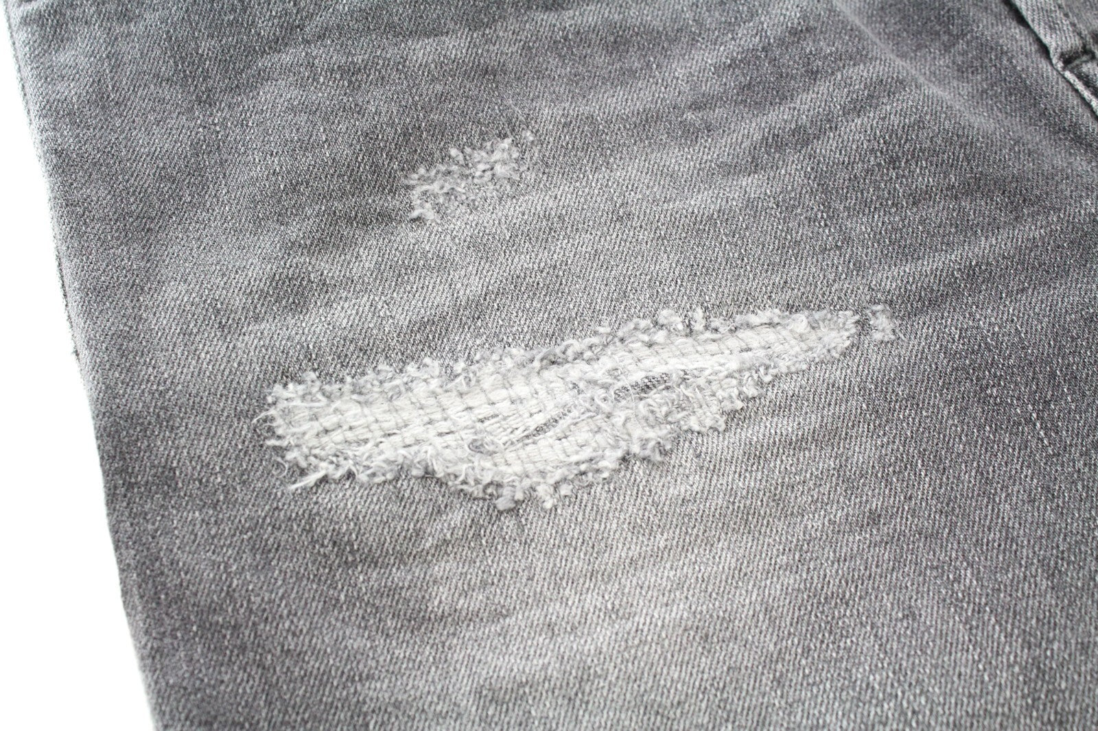 DIESEL D-Eetar 0890F W29/L30 Men Jeans Tapered Fit Distressed Faded Grey Stretch