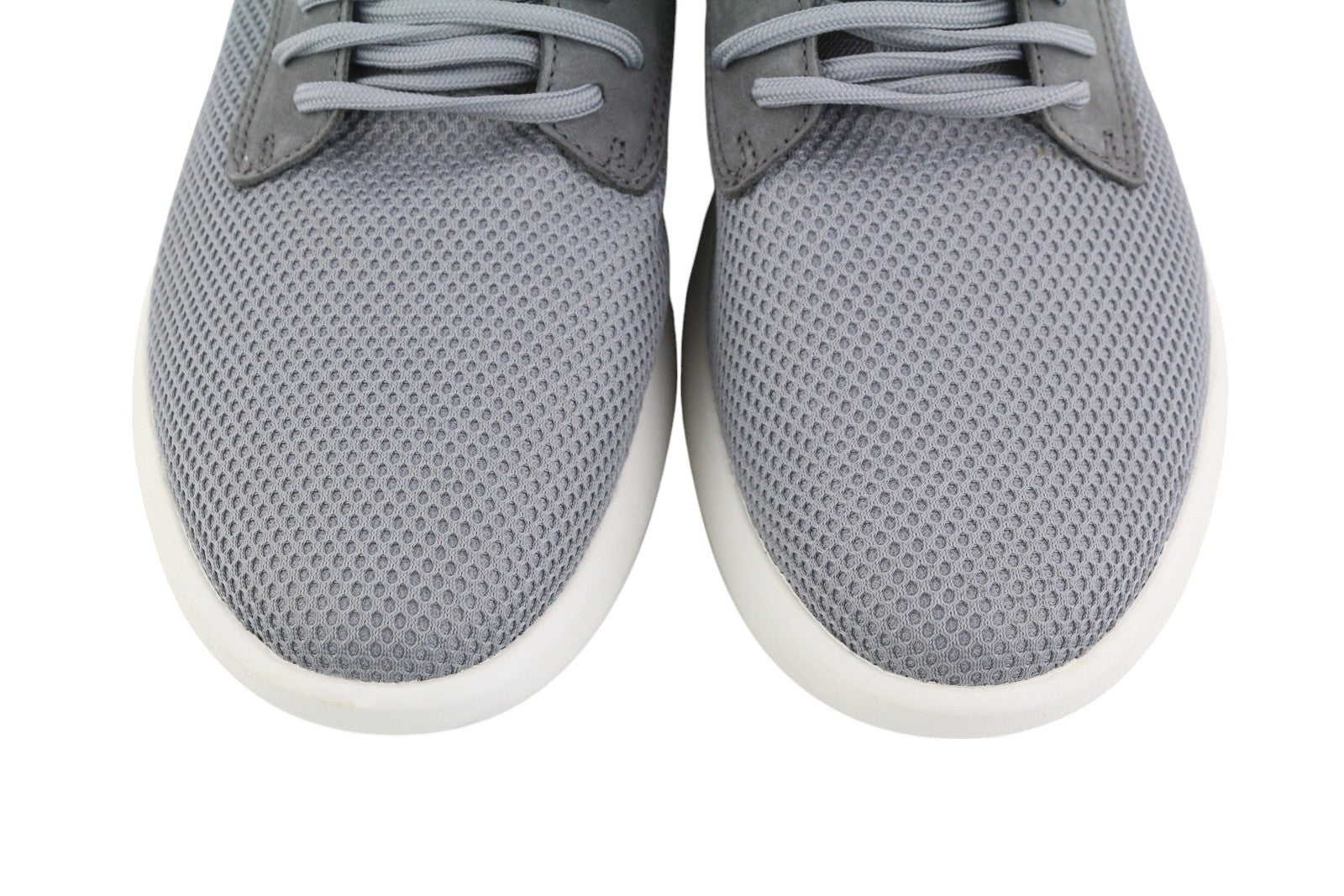 TIMBERLAND A3QBA Men Sneakers EU42 Grey Low Top Lace Up Almond Toe Green Stride