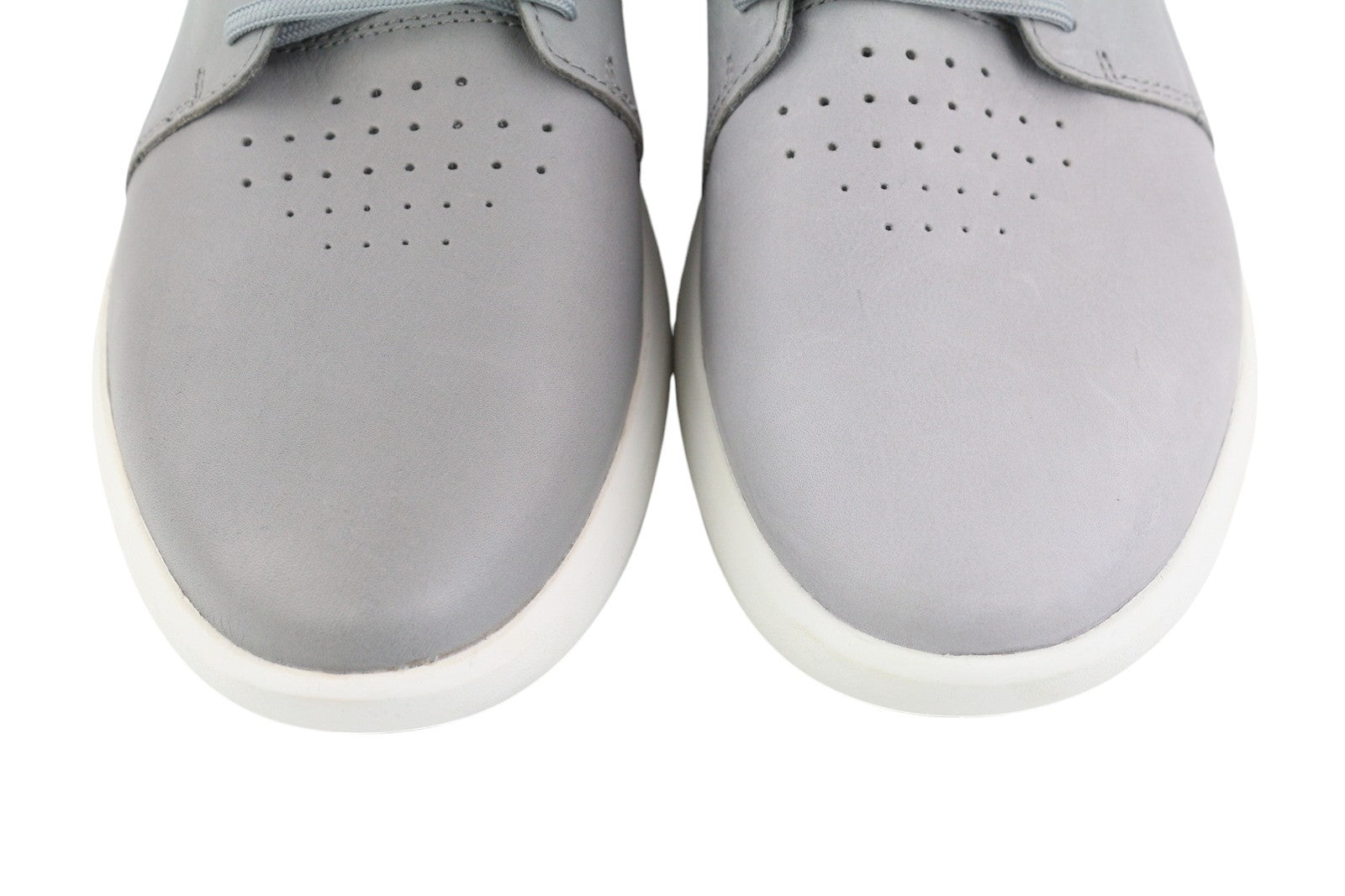 TIMBERLAND A2QA1 Men Sneakers EU42 Grey Leather Low Top Laced Almond Trainers