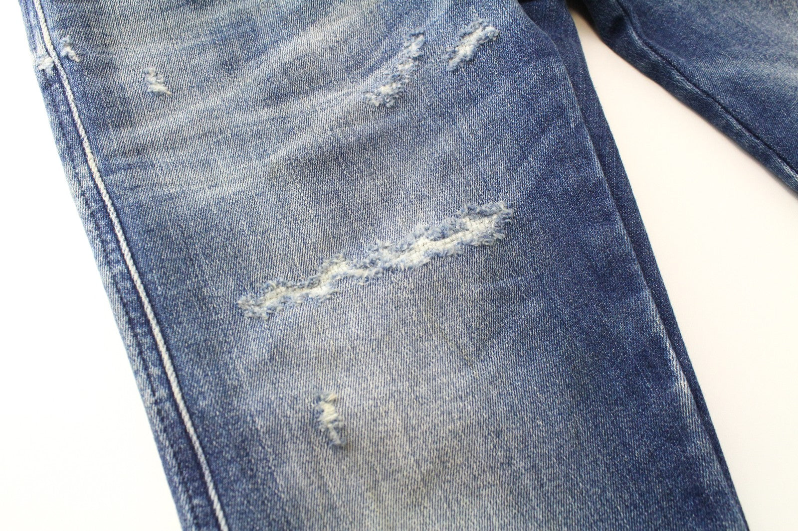 DIESEL D-Reeft-T 0870O W26 Men Jeans Boys Distressed Stained Sweat Jogg Skinny