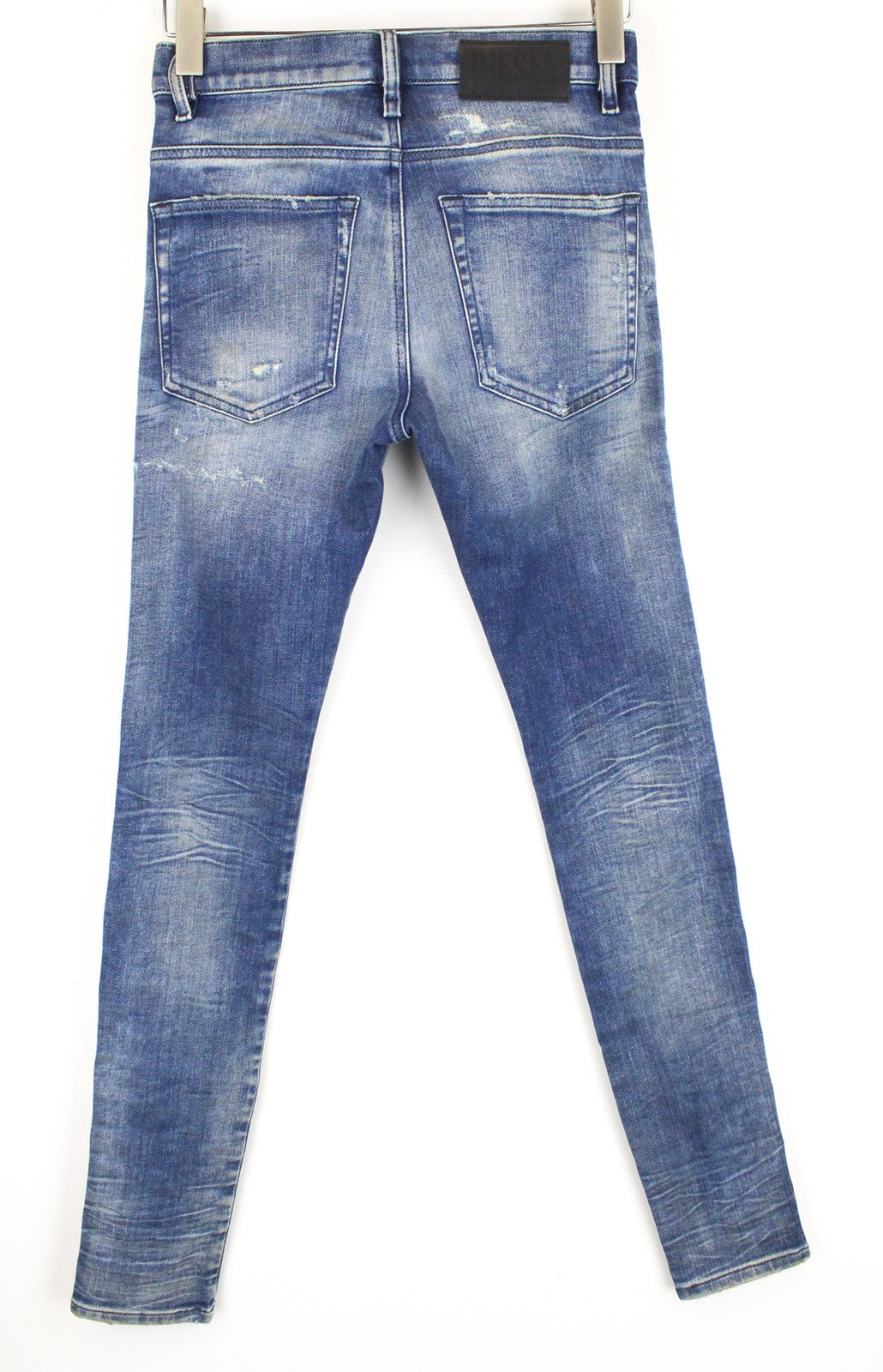 DIESEL D-Reeft-T 0870O W26 Men Jeans Boys Distressed Stained Sweat Jogg Skinny