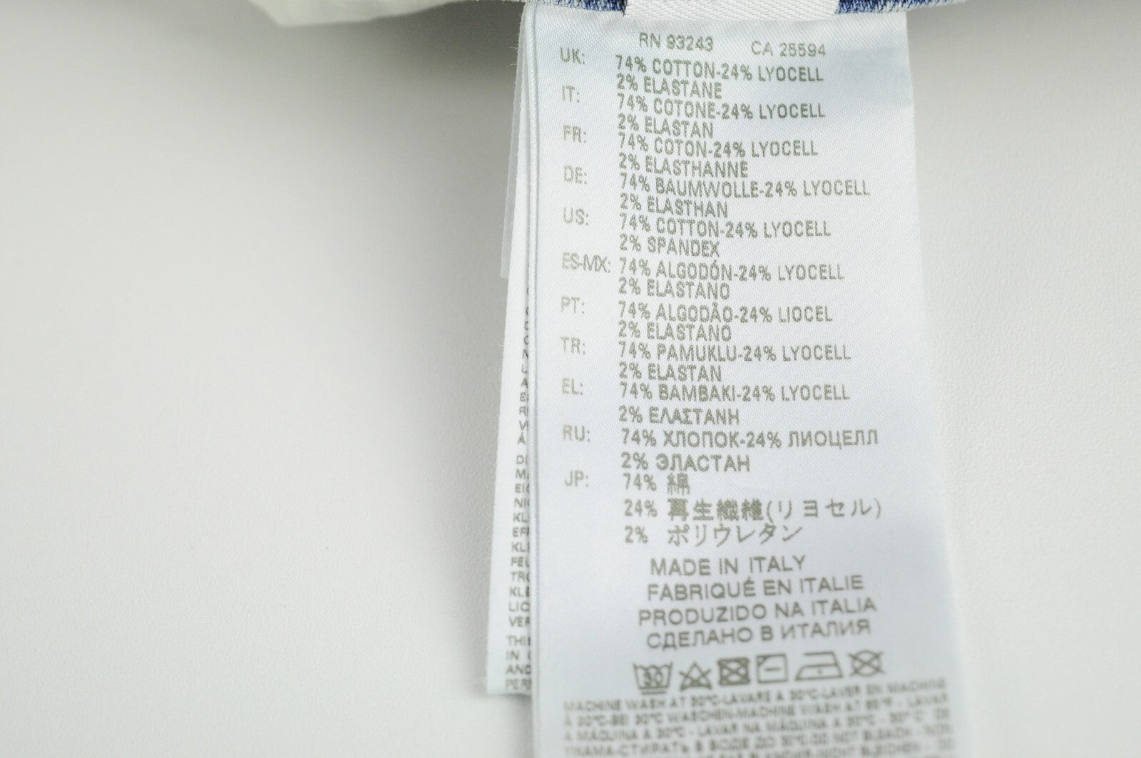 DIESEL Larkee-Beex 087AX vyriški džinsai W32/L32 siaurėjantys, dirbtinai nuskusti mėlyni 