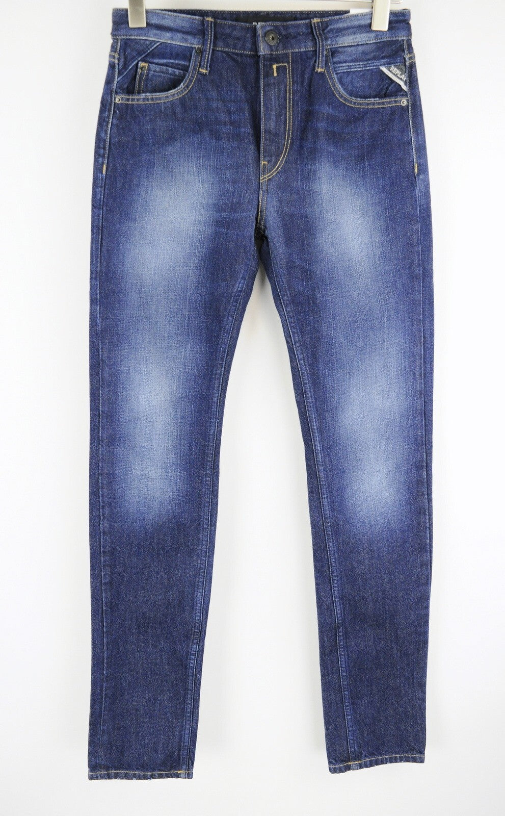REPLAY Jacksy Womens Jeans W25/L32 Straight  Washed Blue