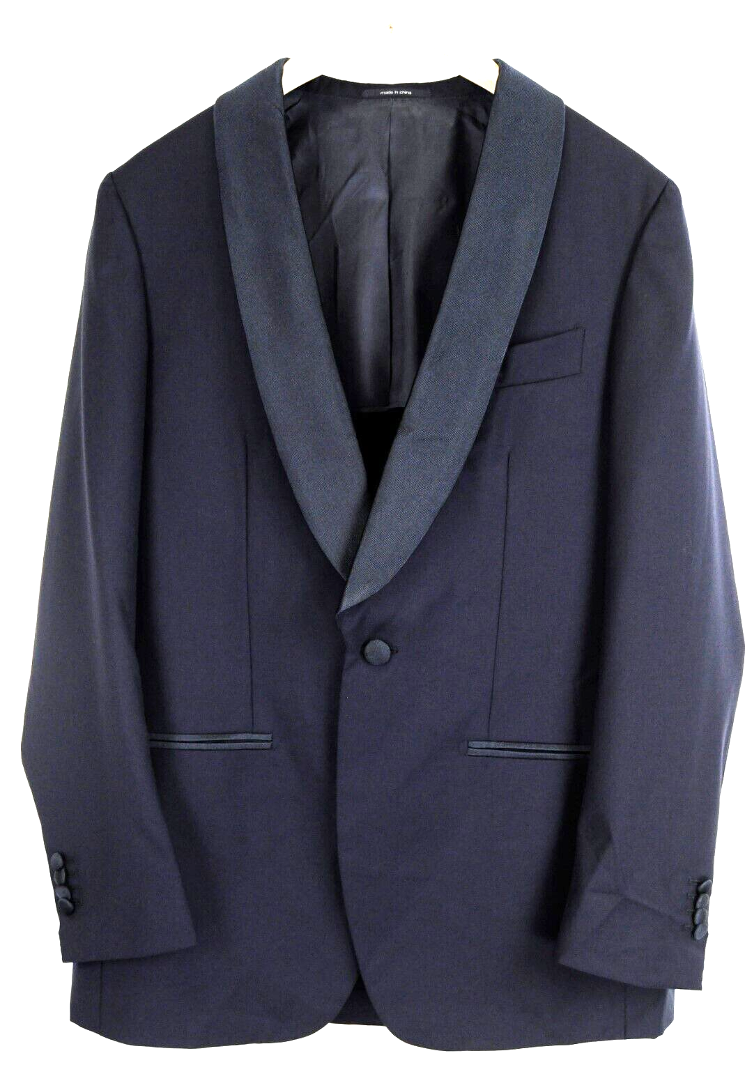 SUITSUPPLY Manhattan Blazer UK38R Tuxedo Navy Wool Super  Classic