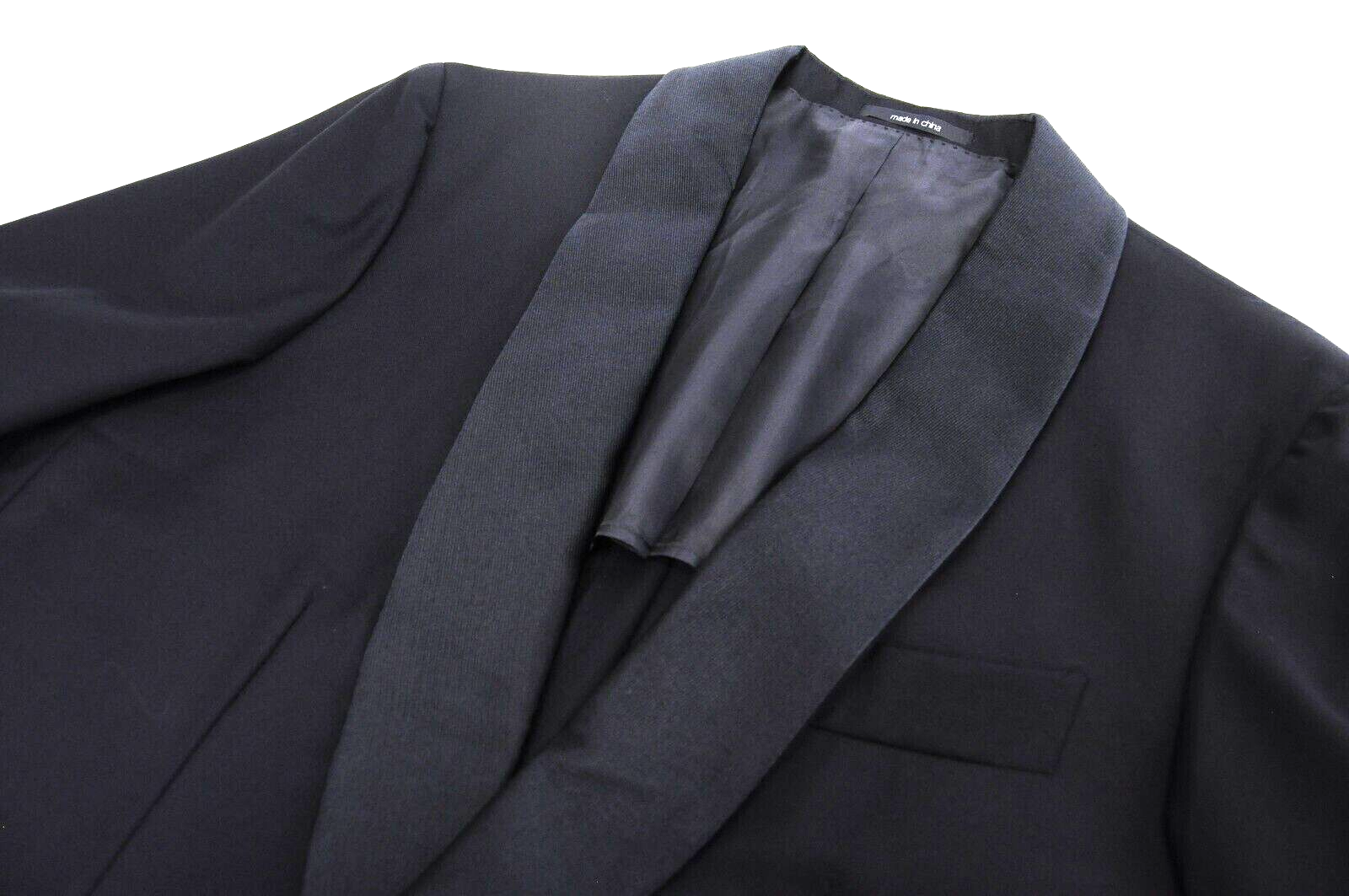 SUITSUPPLY Manhattan Blazer UK38R Tuxedo Navy Wool Super  Classic