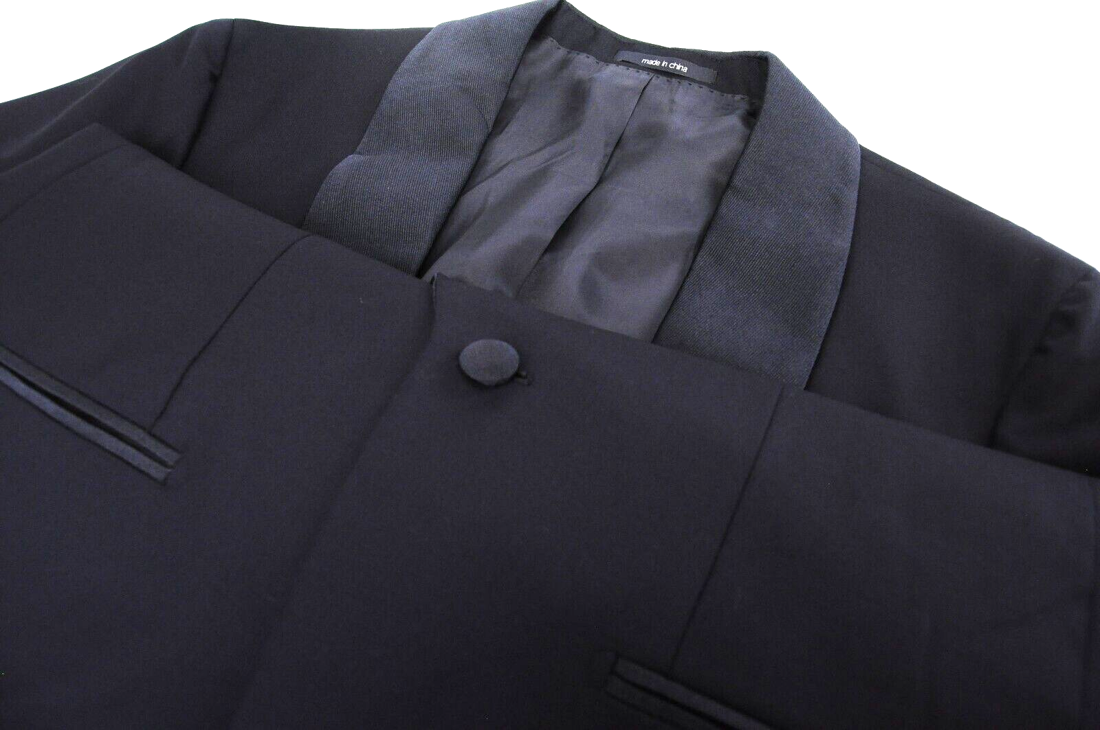 SUITSUPPLY Manhattan Blazer UK38R Tuxedo Navy Wool Super  Classic