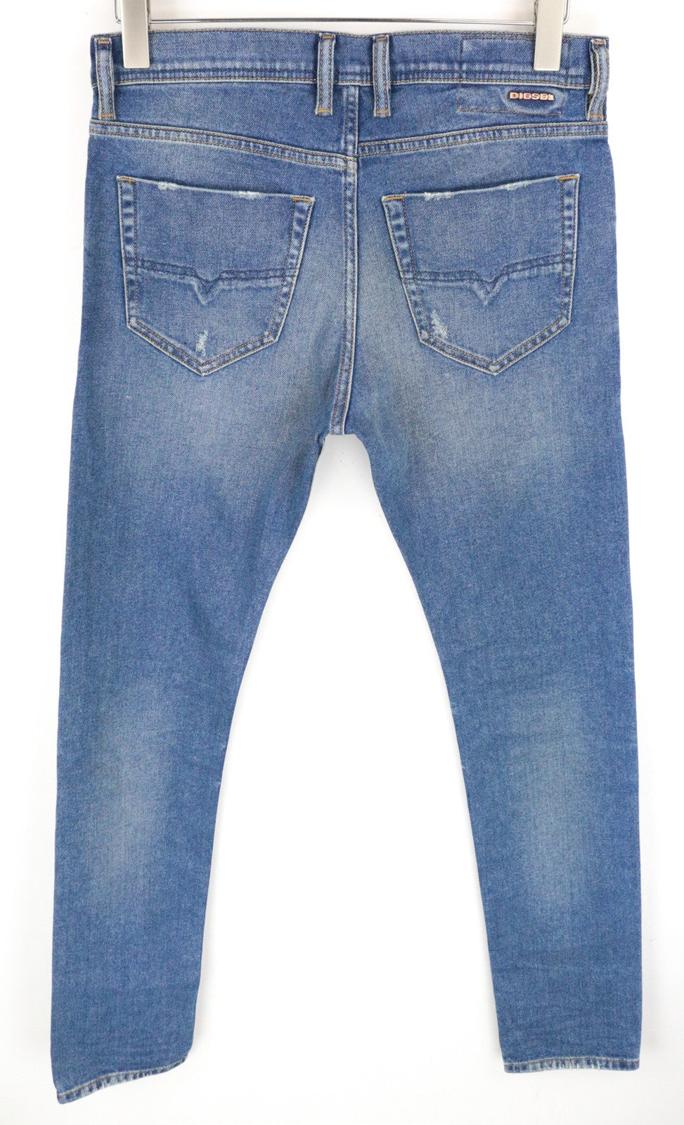 DIESEL Tepphar 089AW W29/L32 Men Jeans Slim Carrot Distressed Stained Denim