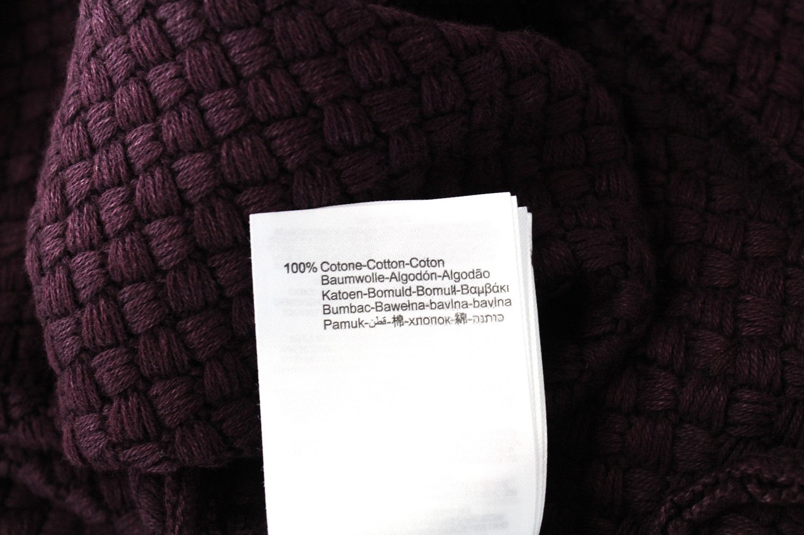 REPLAY Knitwear Women's Dress XS Jumper Dress Tight-Knitted Burgundy Slim Fit