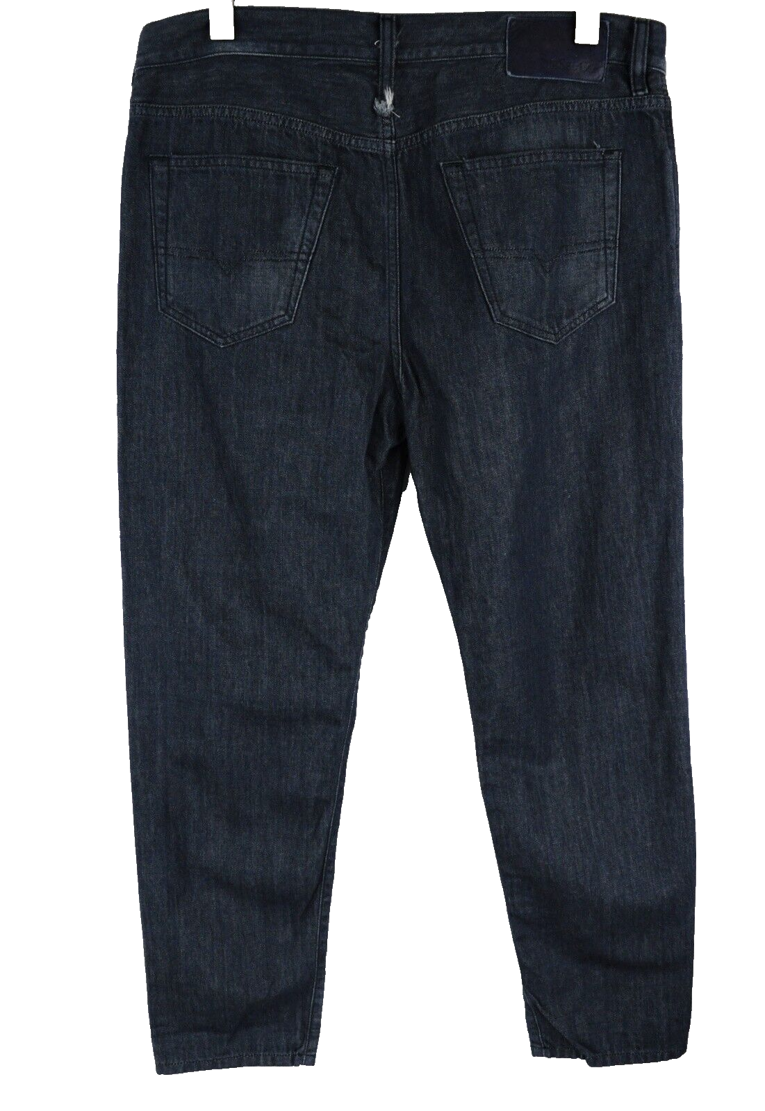 DIESEL Mharky 088AC vyriški džinsai W34 Slim su sagomis, mėlyni, skalbti 