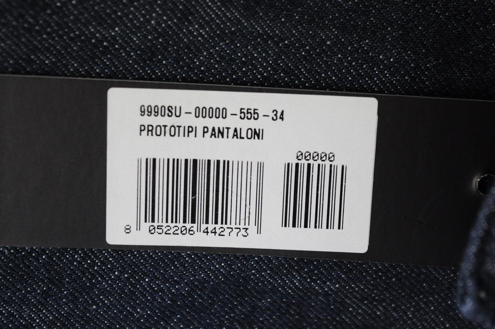 DIESEL Mharky 088AC vyriški džinsai W34 Slim su sagomis, mėlyni, skalbti 