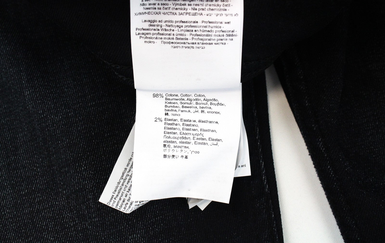 REPLAY Jondrill Men's Jeans W29/L32 Skinny Fit Coated Black Blue Stretch Denim