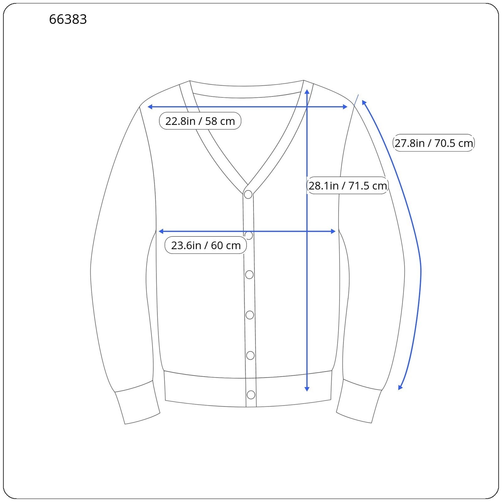 DENHAM Sheffield Men's Sweatshirt 2XL Tight-Knit Blue Pure Cotton Cardigan