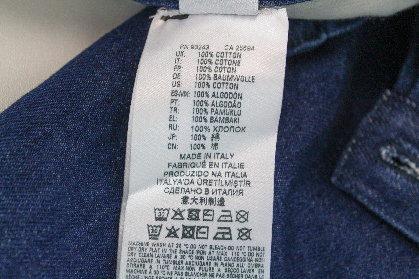 DIESEL Mharky 0078F vyriški džinsai W34 mėlyni, įprasti, netempiami, su sagomis 