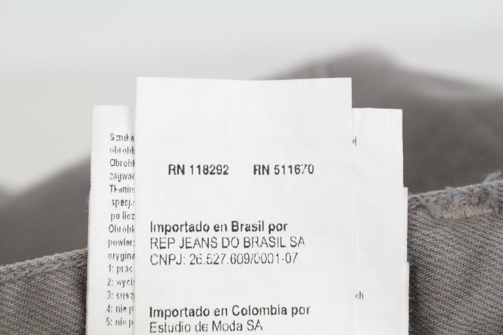 REPLAY Anbass Men's Jeans W29/L32 Zip-Fly Stretch Denim Slim Fit Light Grey