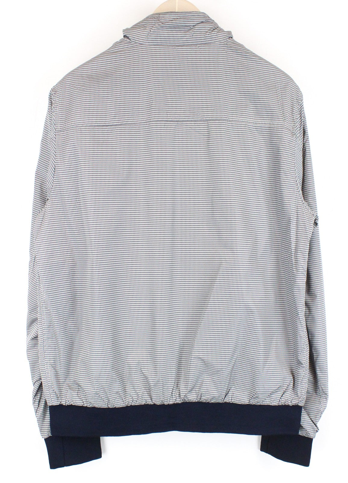 SCOTCH & SODA  Couture Jacket M Mens Grey Houndstooth Lined Patterned Coat