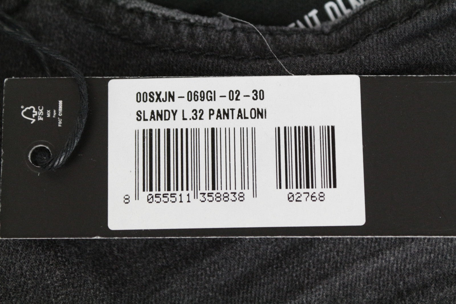 DIESEL Slandy 069GI Women's Jeans W30/L32 Slim Skinny Distressed Denim Grey