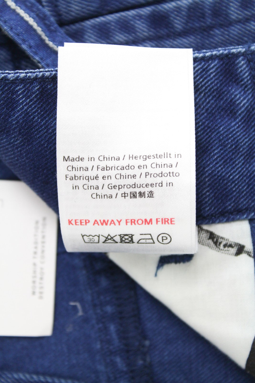 DENHAM Brady Jeans W24/L26 Wide Leg Lightweight   Blue Belted