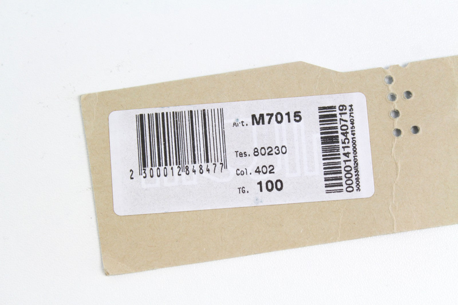 HARMONT & BLAINE 100cm Orange Belt Squared Tip Beige Leather  Style