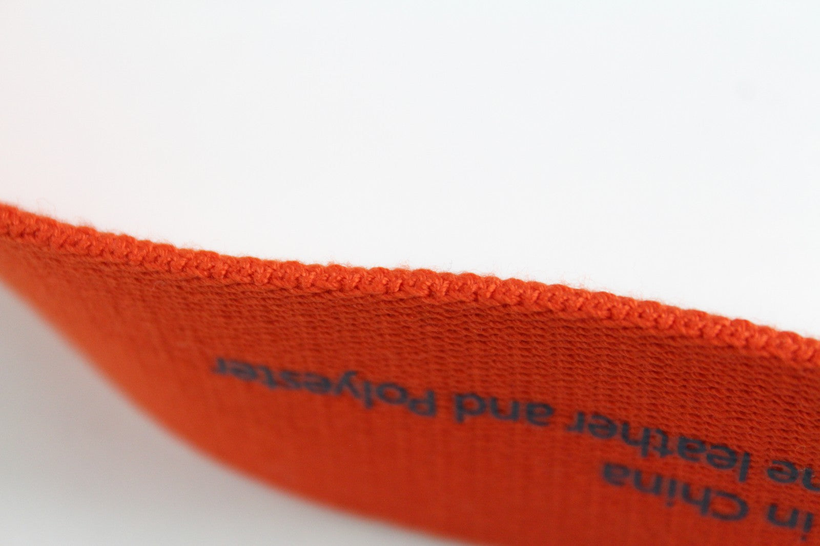 HARMONT & BLAINE 100cm Orange Belt Squared Tip Beige Leather  Style