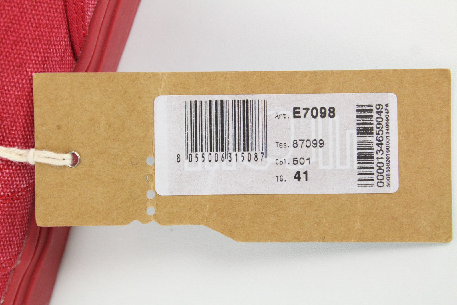 HARMONT & BLAINE EU41 Mens Red Laced Trainers  Low-Top  Sneakers