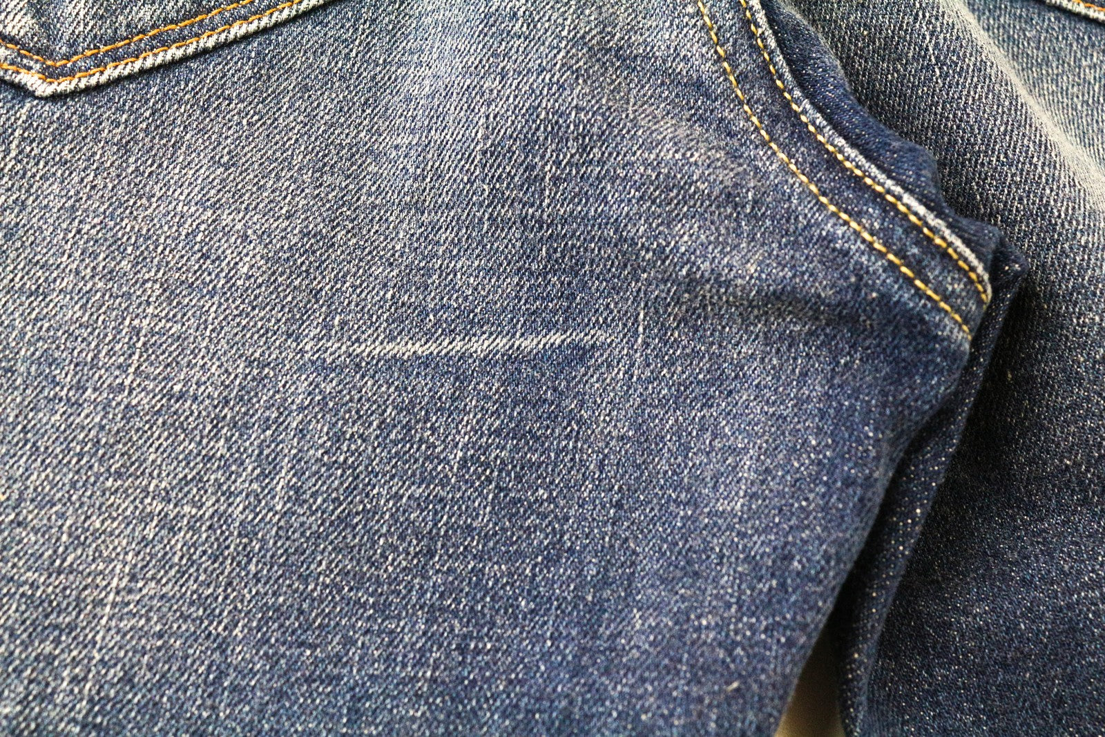 DENHAM Sally W28/L34 Straight  Jeans Blue 5-Pocket  Stretch Womens