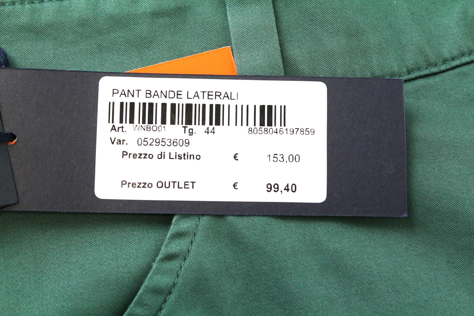 HARMONT & BLAINE Brown Slim Mens Pants 44 Stretch  Zip Style