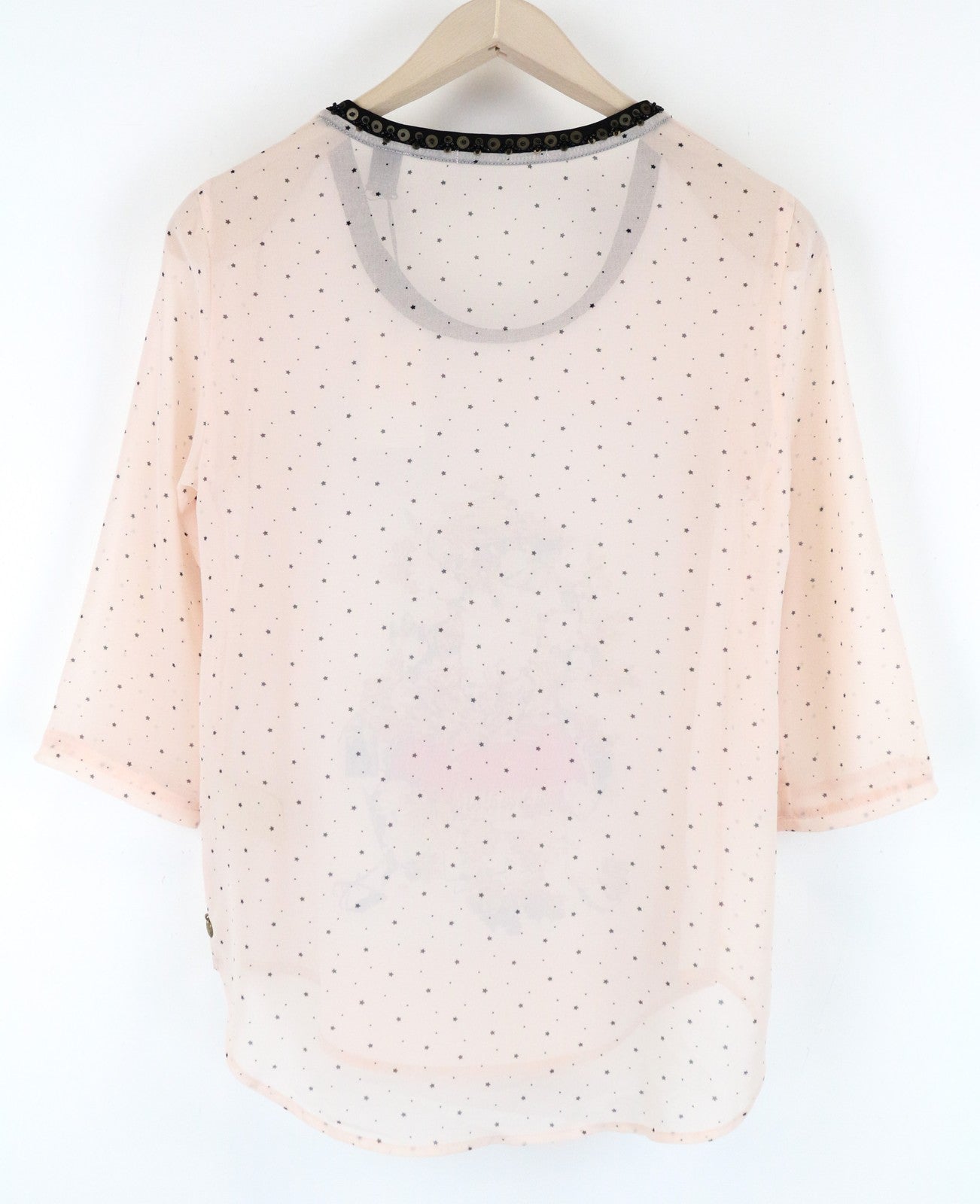 MAISON SCOTCH Pink  Star Tee S Lightweight Print
