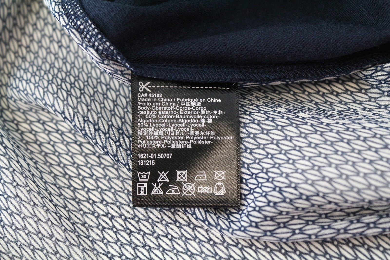 MAISON SCOTCH Navy Long Sleeve Tee S   Pullover