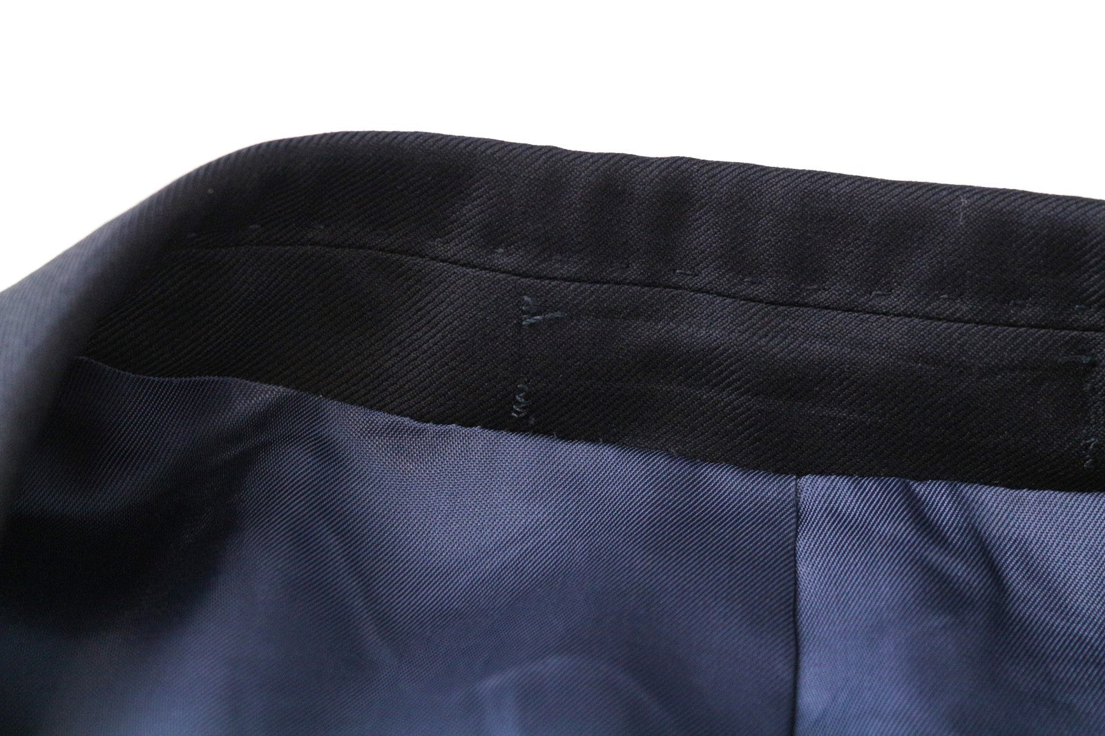 SUITSUPPLY Classic Blazer UK46R Mens Dark Blue Wool Lined Single Breasted