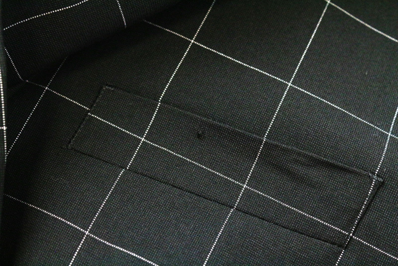 ANTONY MORATO Mens Black Blazer M Slim  Check Pattern Single Breasted