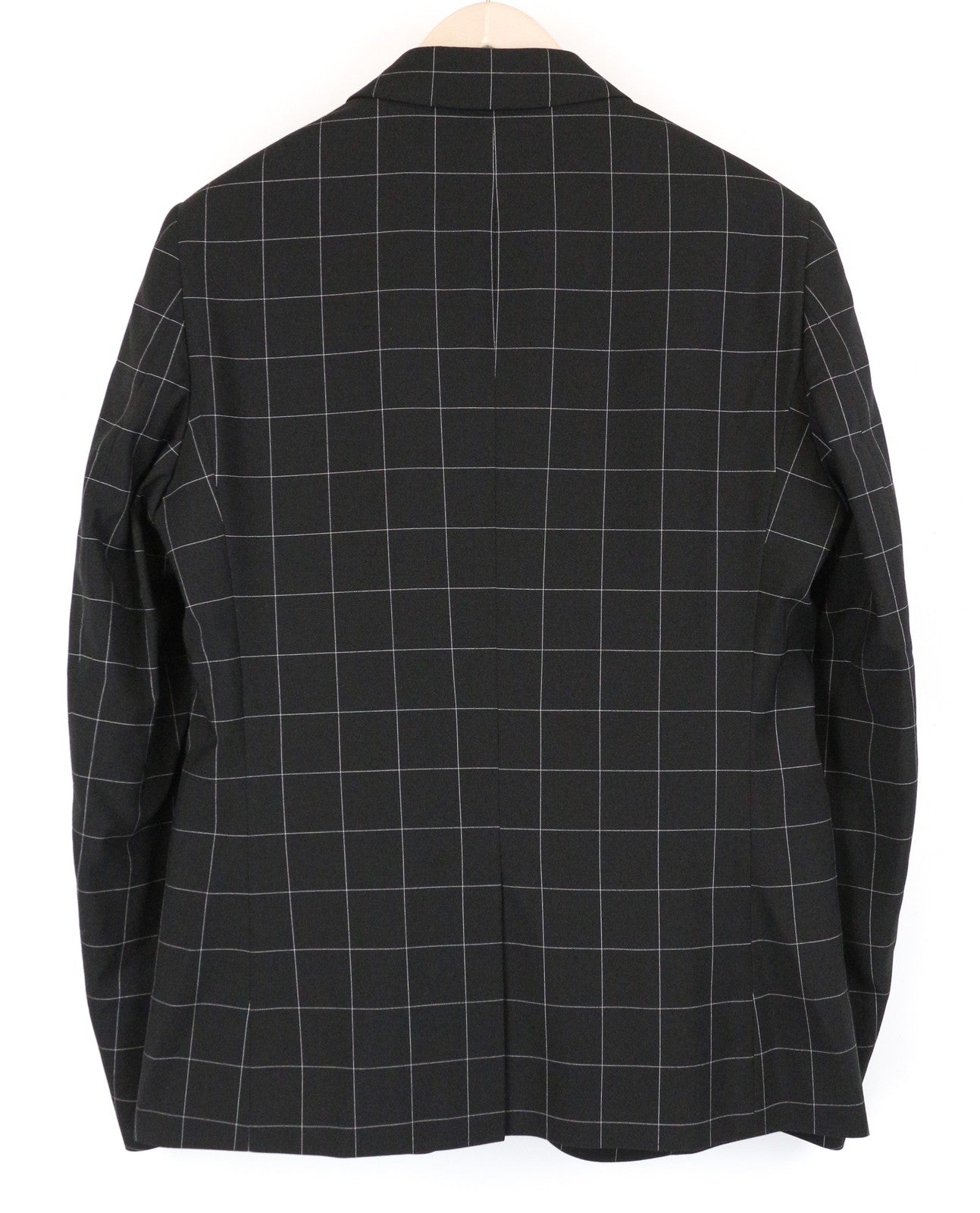 ANTONY MORATO Mens Black Blazer M Slim  Check Pattern Single Breasted