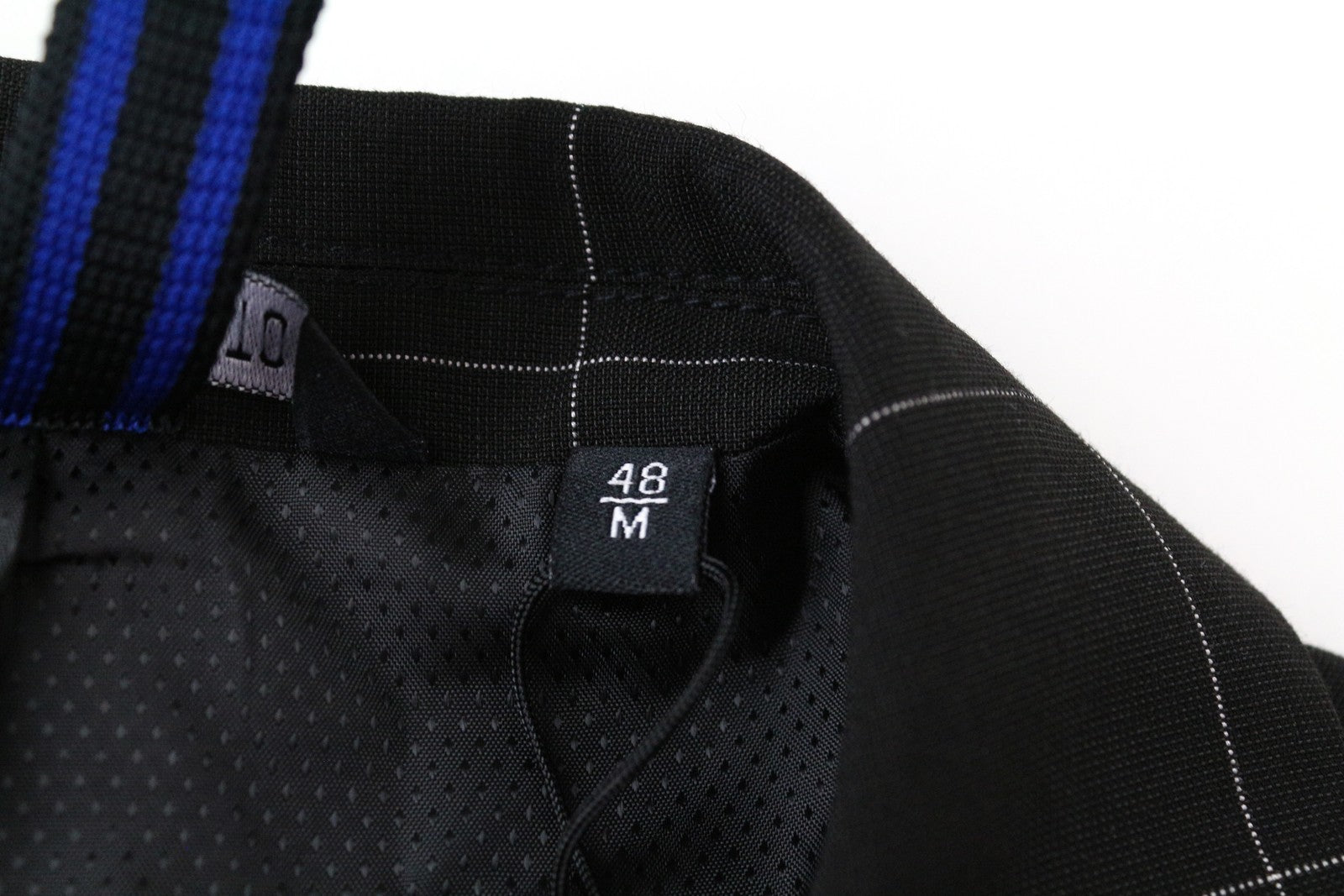 ANTONY MORATO Mens Black Blazer M Slim  Check Pattern Single Breasted