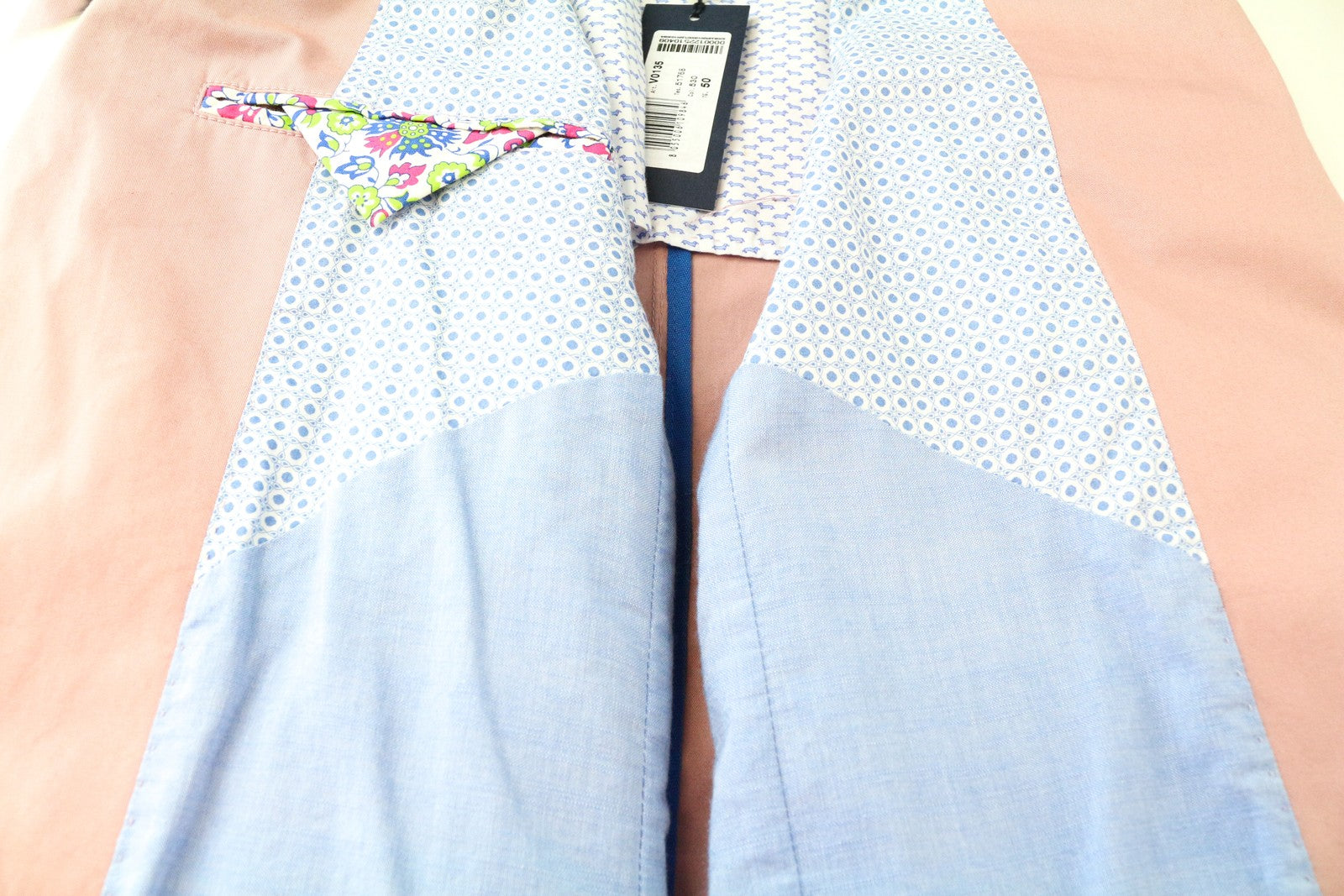 HARMONT & BLAINE Blazer 50 Mens Pink  Unlined Vent Single Breasted