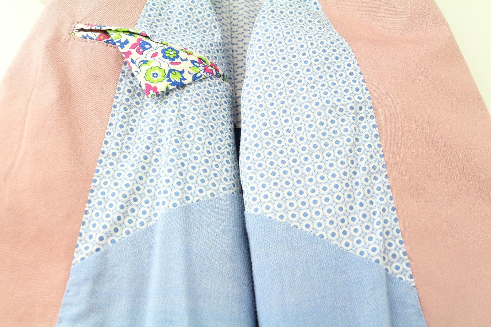 HARMONT & BLAINE Mens Blazer 50  Pink Vented Unlined Single Breast