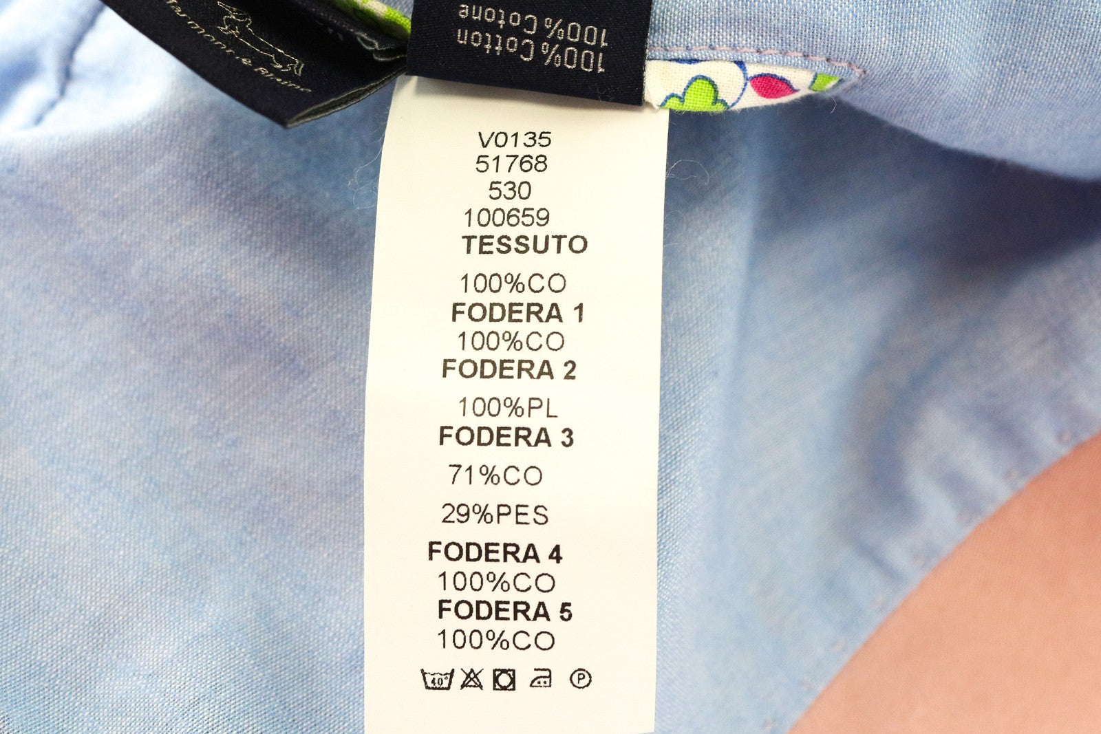 HARMONT & BLAINE Mens Blazer 50  Pink Vented Unlined Single Breast